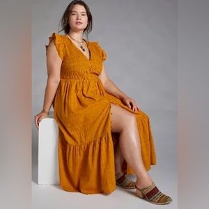 Anthropologie Peregrine Maxi Dress